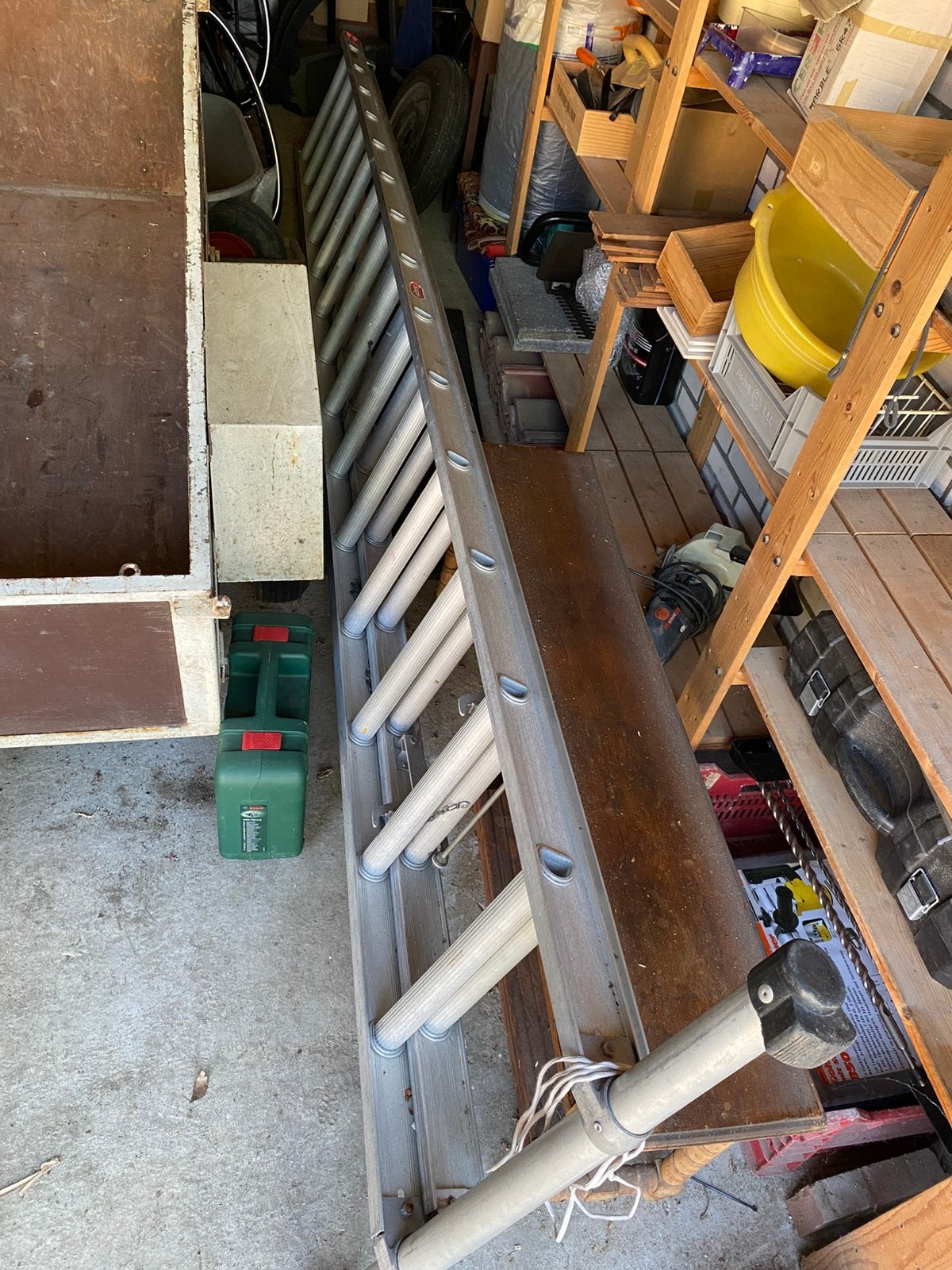 Altrex ladder, Ophalen of Verzenden, Zo goed als nieuw, 4 meter of meer