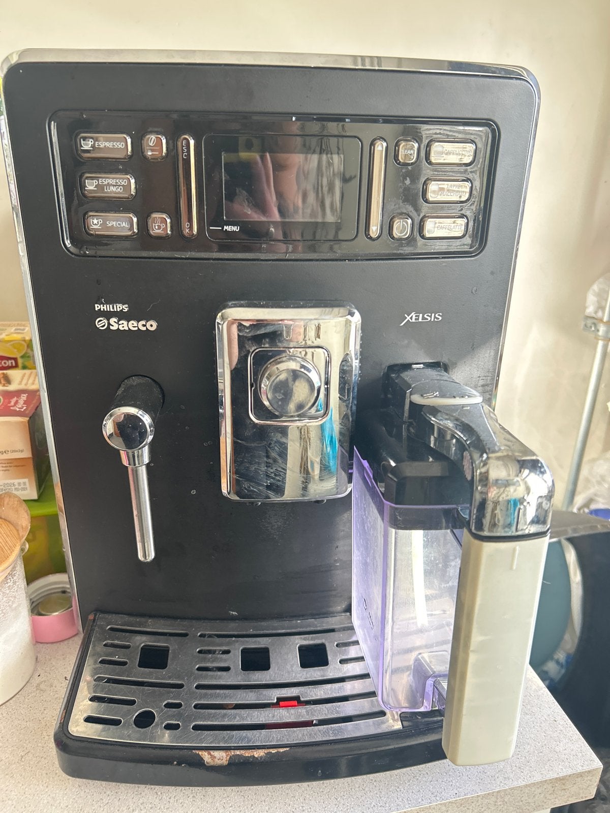 Philips Saeco Xelsis Espresso Apparaat, Afneembaar waterreservoir, Espresso apparaat, 10 kopjes of meer, Refurbished