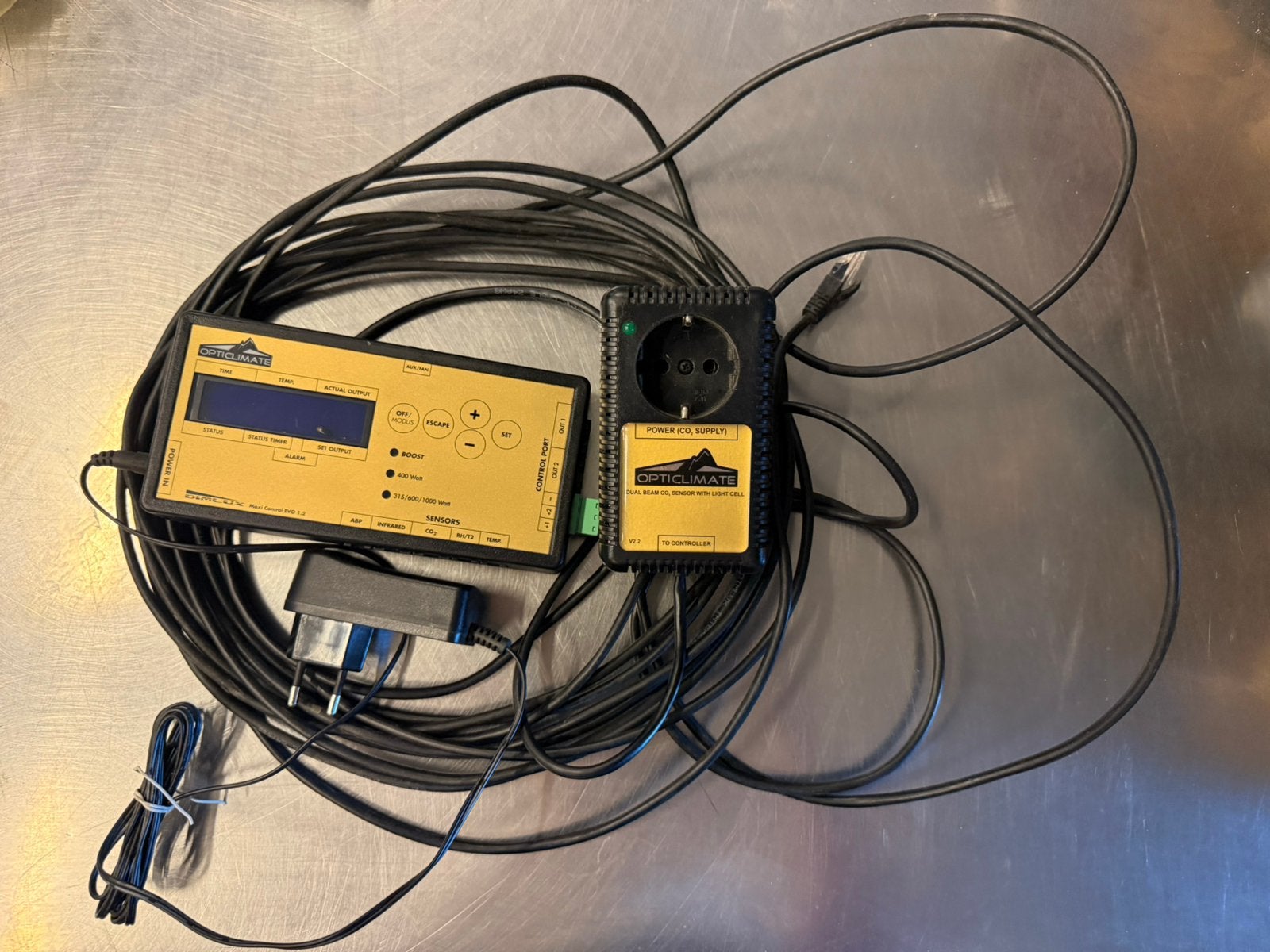 Dimlux Maxi Controller Evo 1.2 + CO2 sensor, Ophalen of Verzenden, Zo goed als nieuw