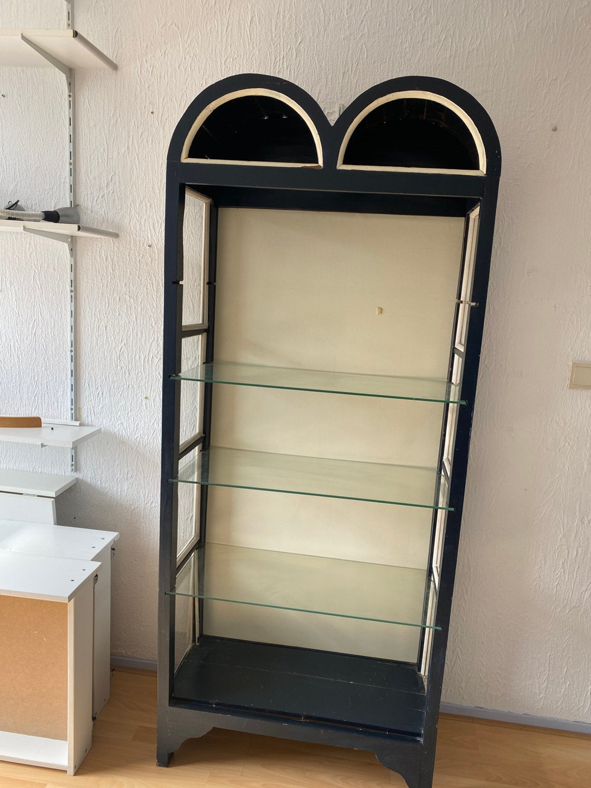 Vitrinekast, Ophalen, Gebruikt, 50 tot 100 cm, 150 tot 200 cm