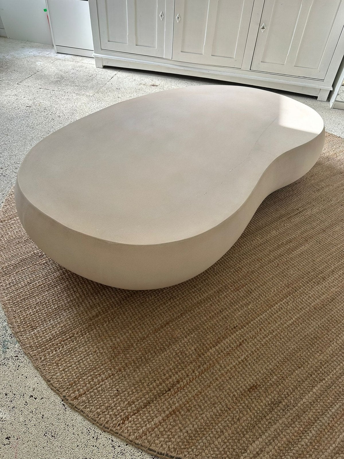 Design stone tafel (betonlook), Ophalen