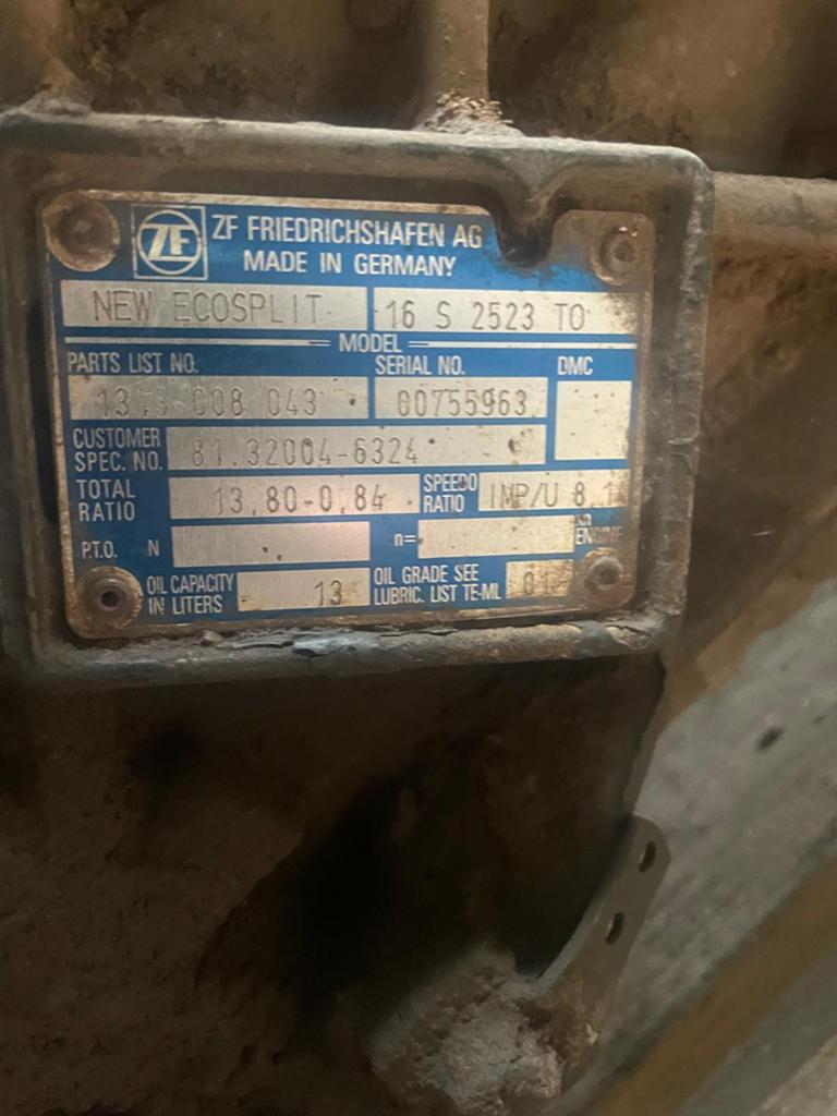 ZF Ecosplit 16 S 2523 TO Versnellingsbak - Gebruikt, Ophalen, Gebruikt