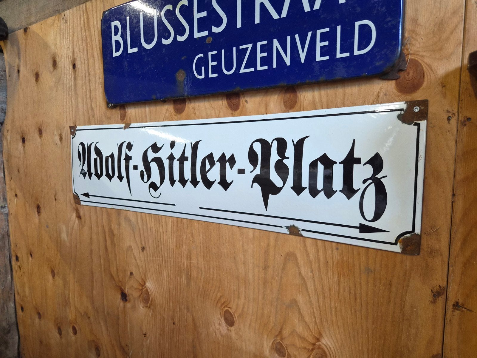straatnaambord, Antiek en Kunst, Ophalen