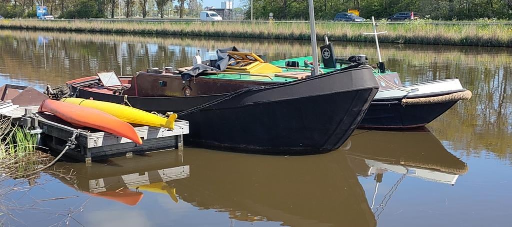 Sleepvlet sleepboot opduwer langzaam loper duwboot, Ophalen