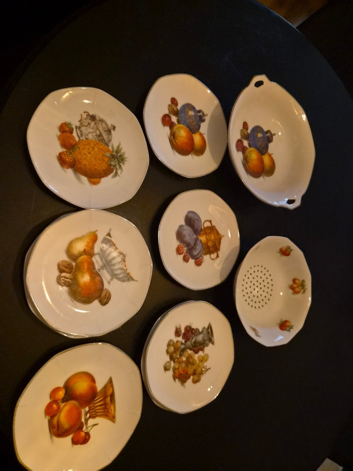 Prachtig Antiek Zeh Scherzer Fruitservies (14-delig) – Jaren, Ophalen