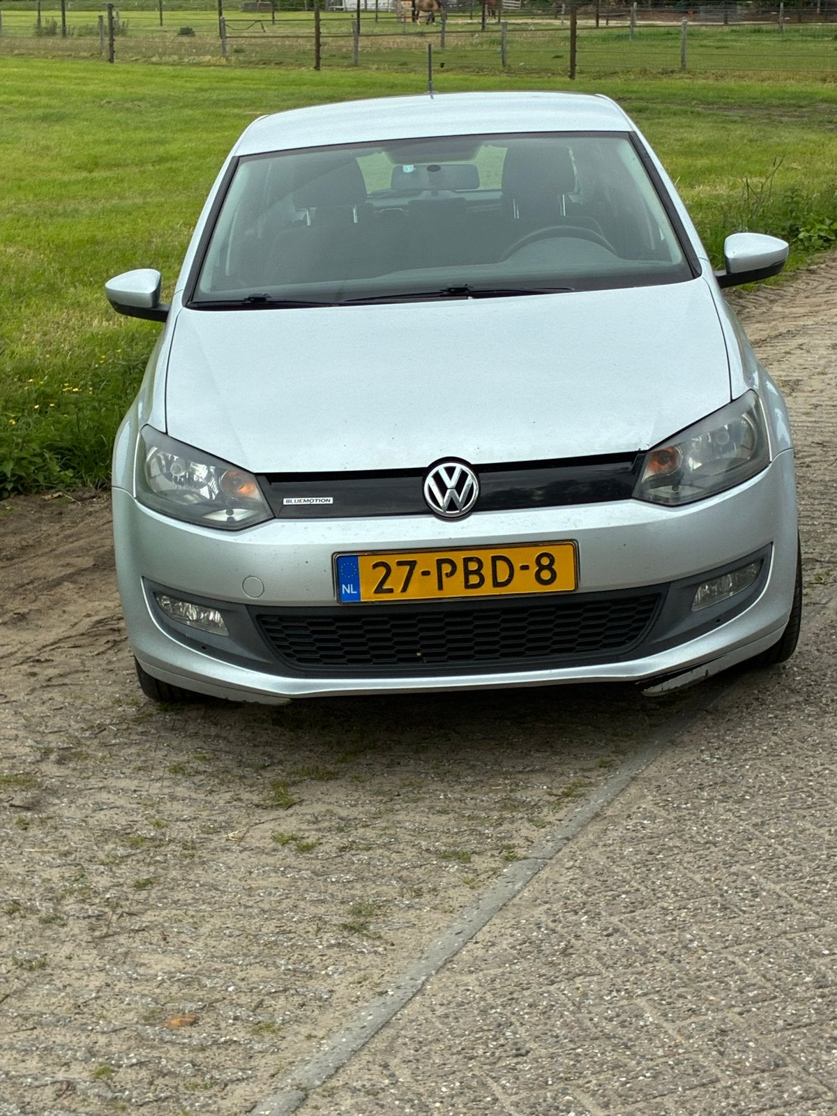 Volkswagen Polo 1.2 TDI 55KW BM 2011 Grijs, Auto's, Voorwielaandrijving, 74 pk, 1199 cc, 96 €/maand