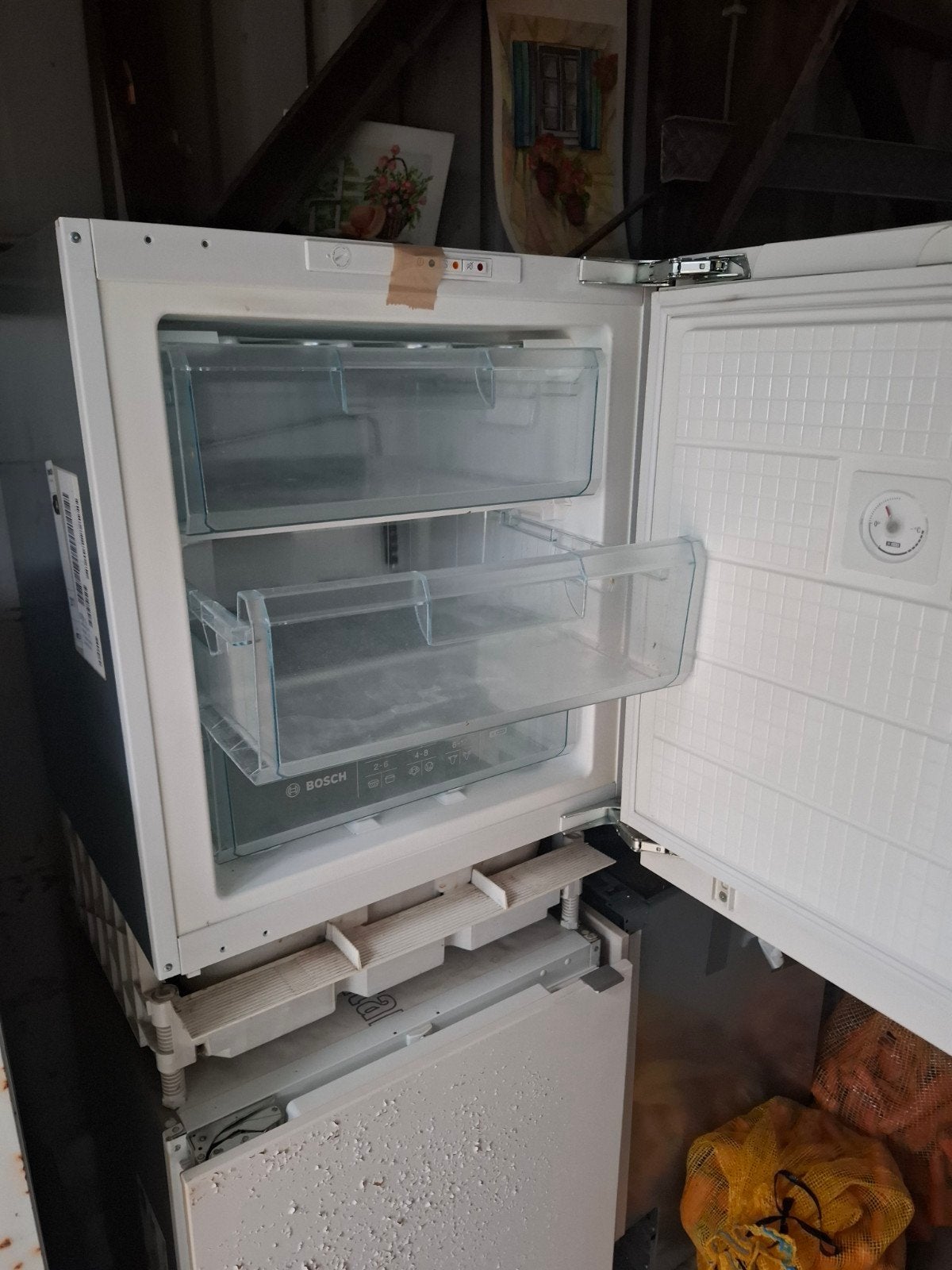 diepvries ladekast inbouw, Witgoed en Apparatuur, Ophalen, Inbouw, Minder dan 60 cm, 160 cm of meer