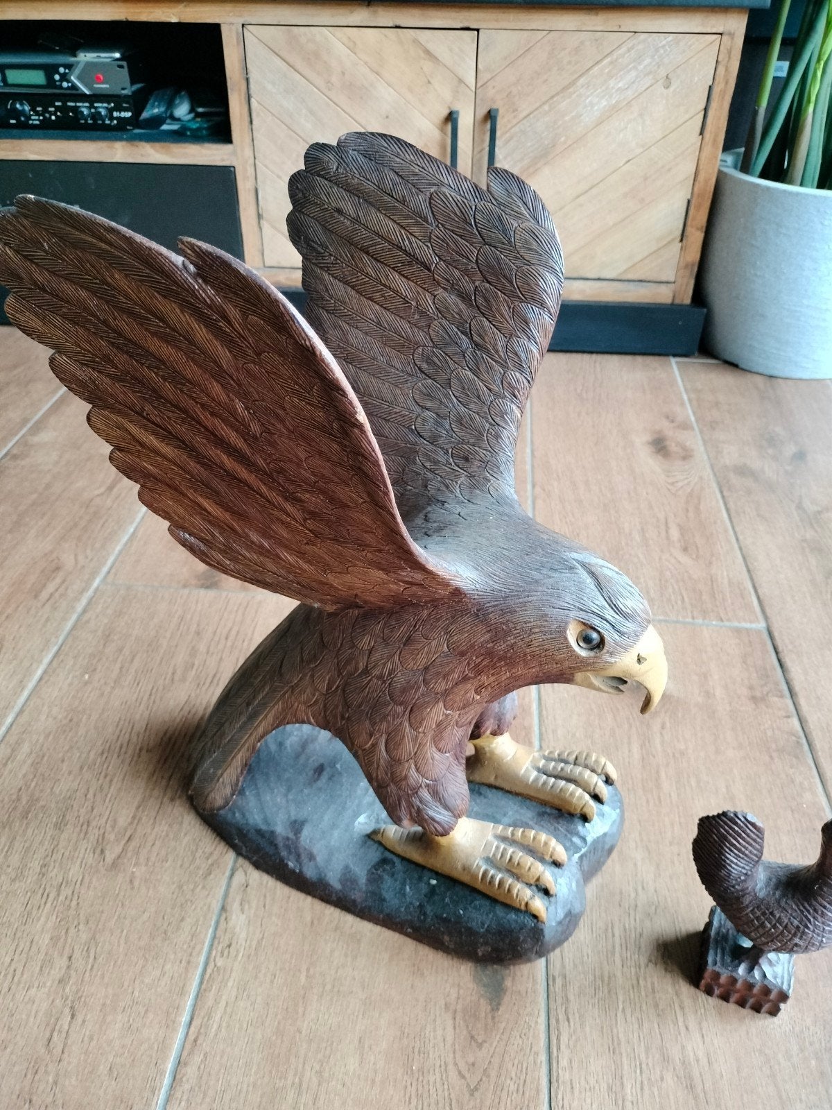 prachtige beelden hout, Ophalen of Verzenden, Zo goed als nieuw