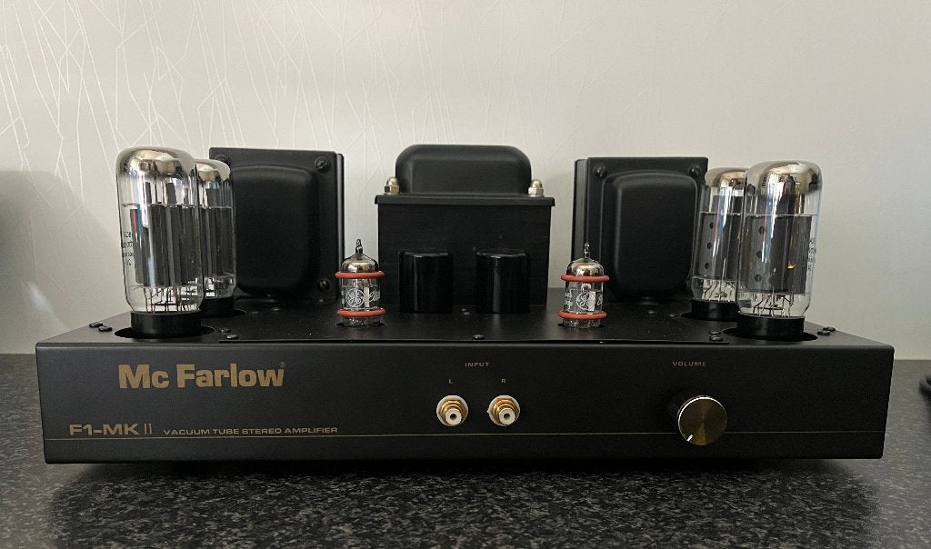 Mc Farlow F1-MK II Buizenversterker, Ophalen, Versterker