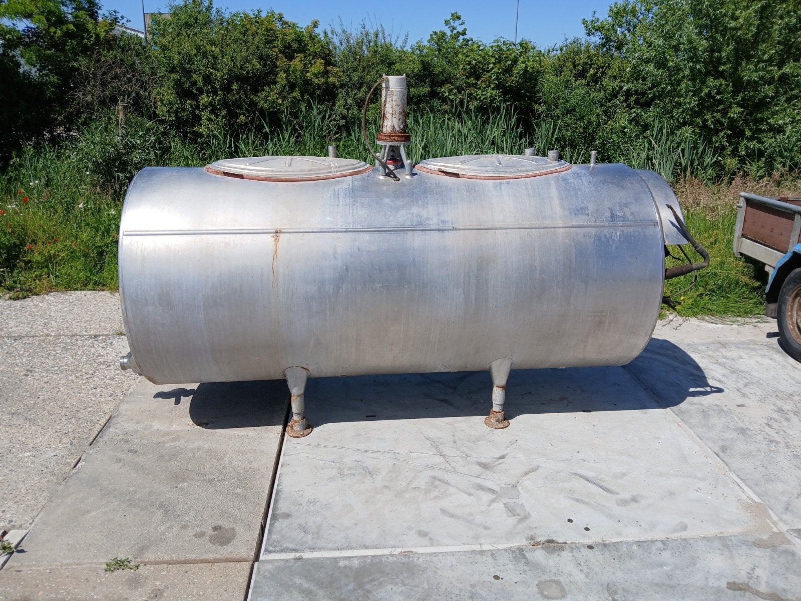 Melktank ZERO, Tuin en Terras, 150 liter of meer, Ophalen of Verzenden