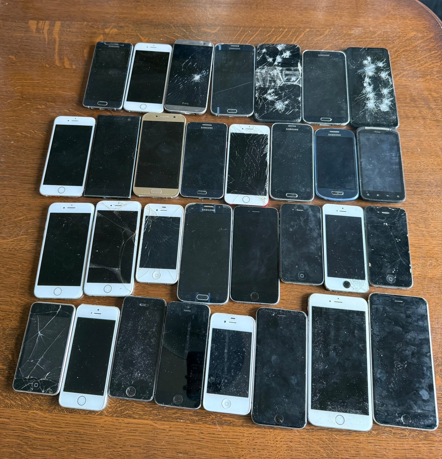 Partij van 144 smartphones, Ophalen, Overige modellen, Zwart, Touchscreen