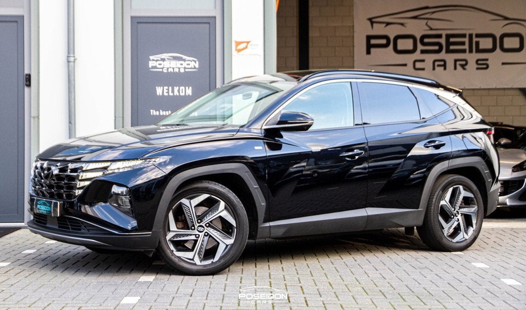 Hyundai Tucson 1.6 T-GDI HEV Comfort PANO | STOELVENTILATIE, Automatische klimaatregeling, Gebruikt, 4 cilinders, 1650 kg