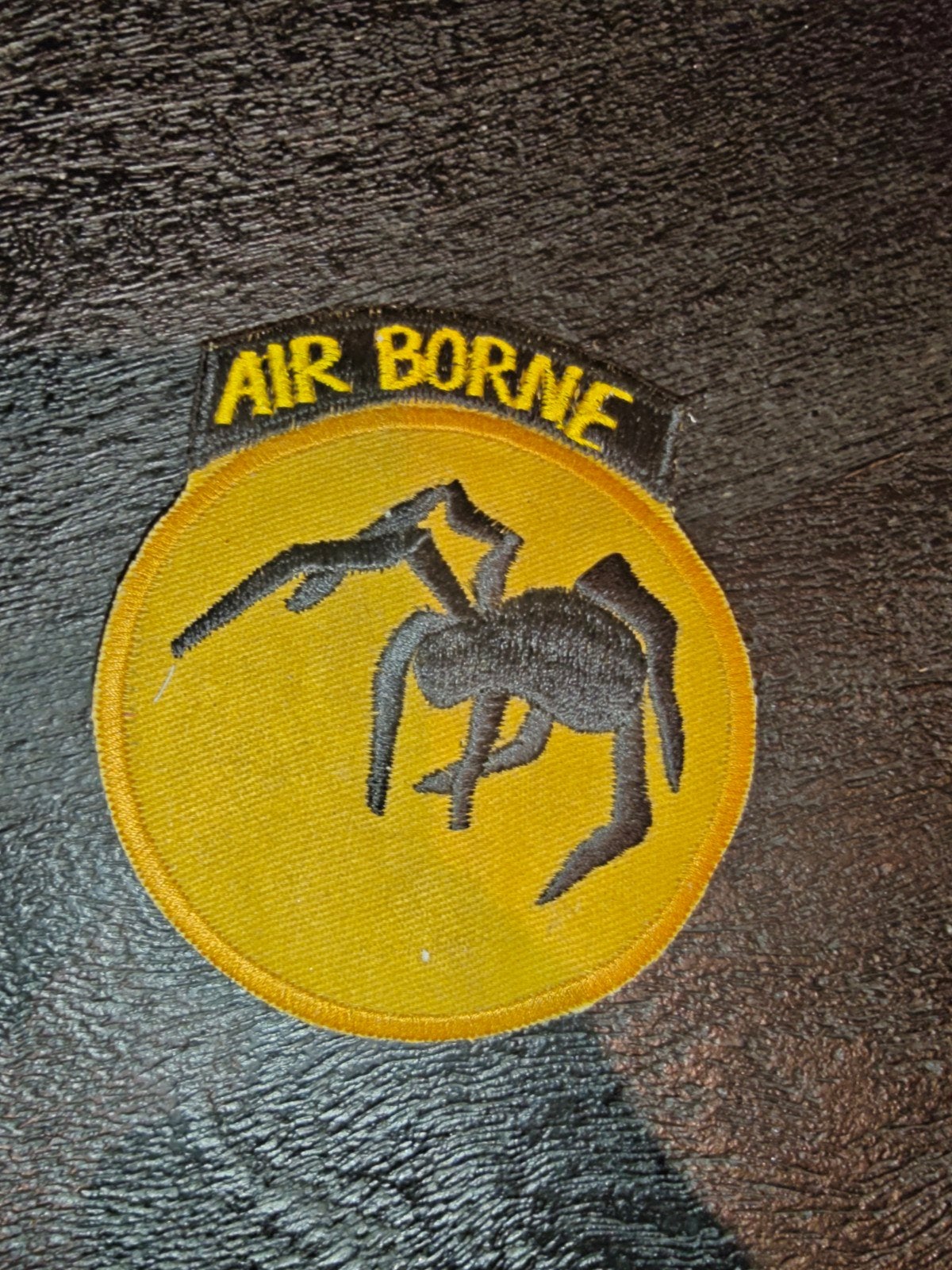 US 135th Airborne Ghost Division embleem - replica WO2 jaren, Verzamelen, Ophalen of Verzenden, Landmacht, Amerika, Embleem of Badge