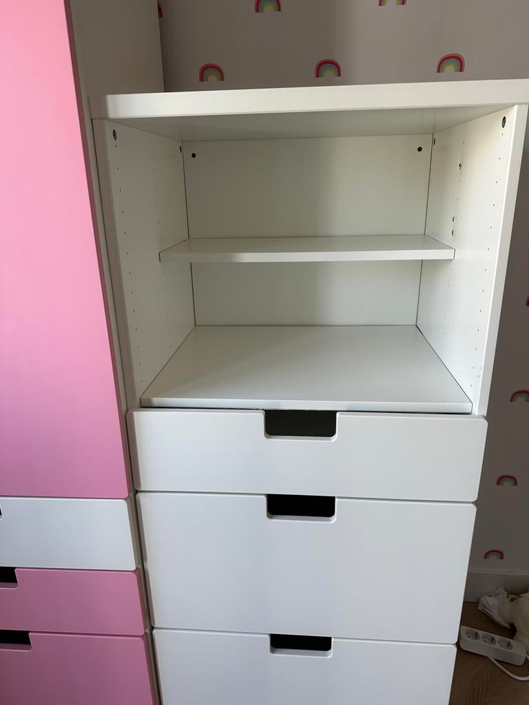 Ikea kast wit met lades, Ophalen, Gebruikt, 100 tot 150 cm, 50 tot 100 cm