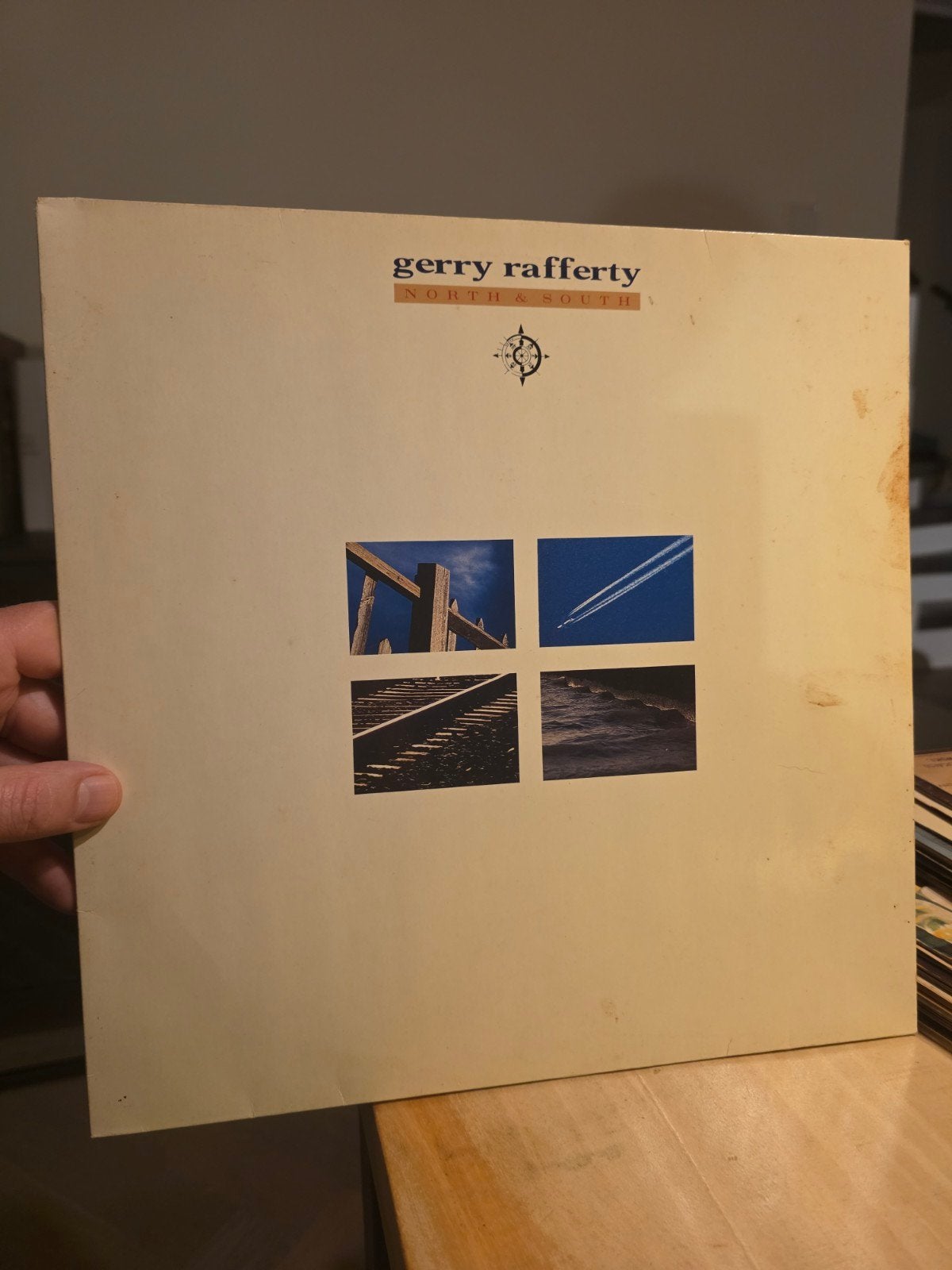 Gerry Rafferty - North & South LP (Gebruikt), LP, Gebruikt, Pop, Ophalen of Verzenden