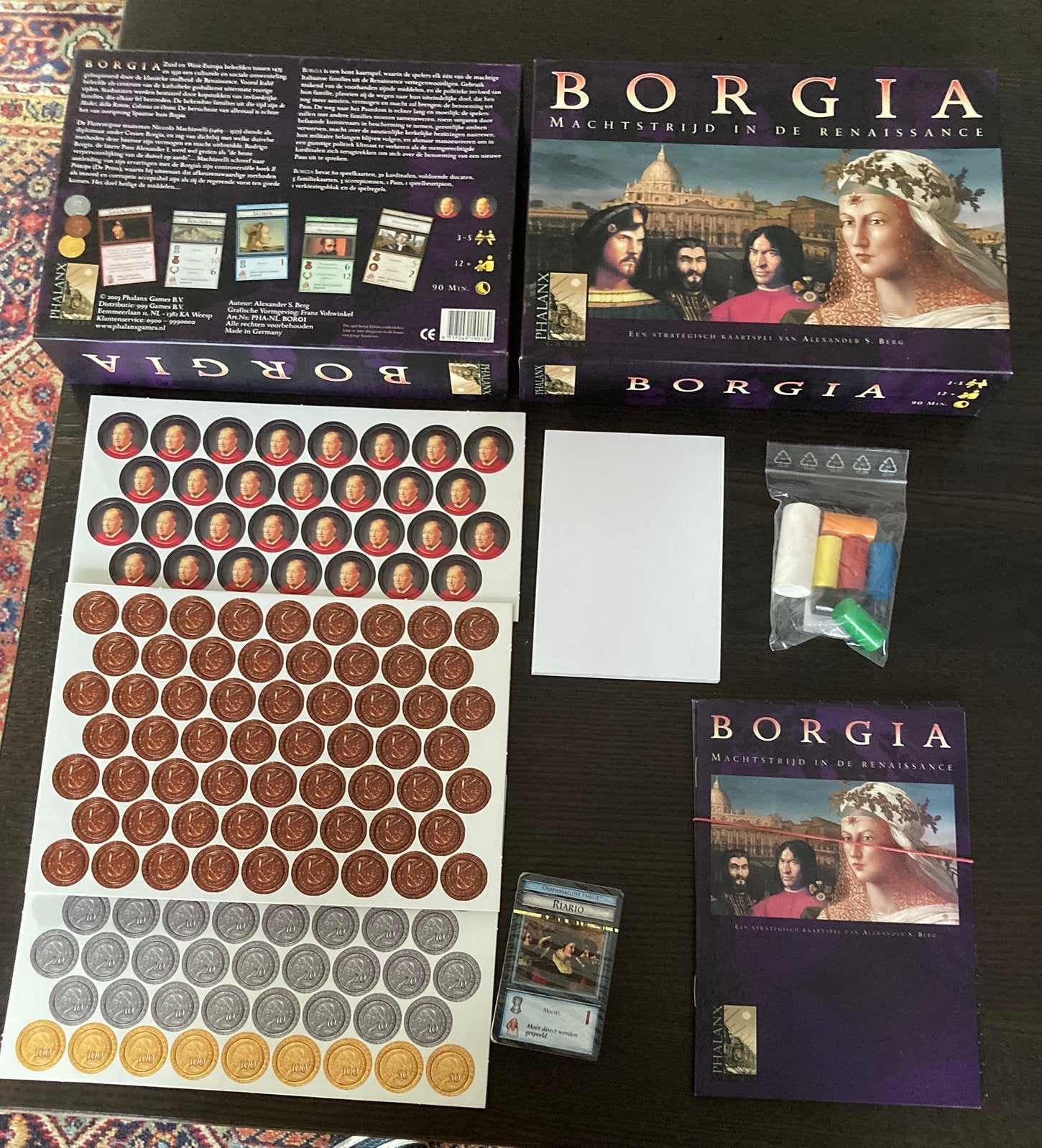 Borgia Machtstrijd in de Renaissance nieuw spel, Ophalen of Verzenden, Nieuw
