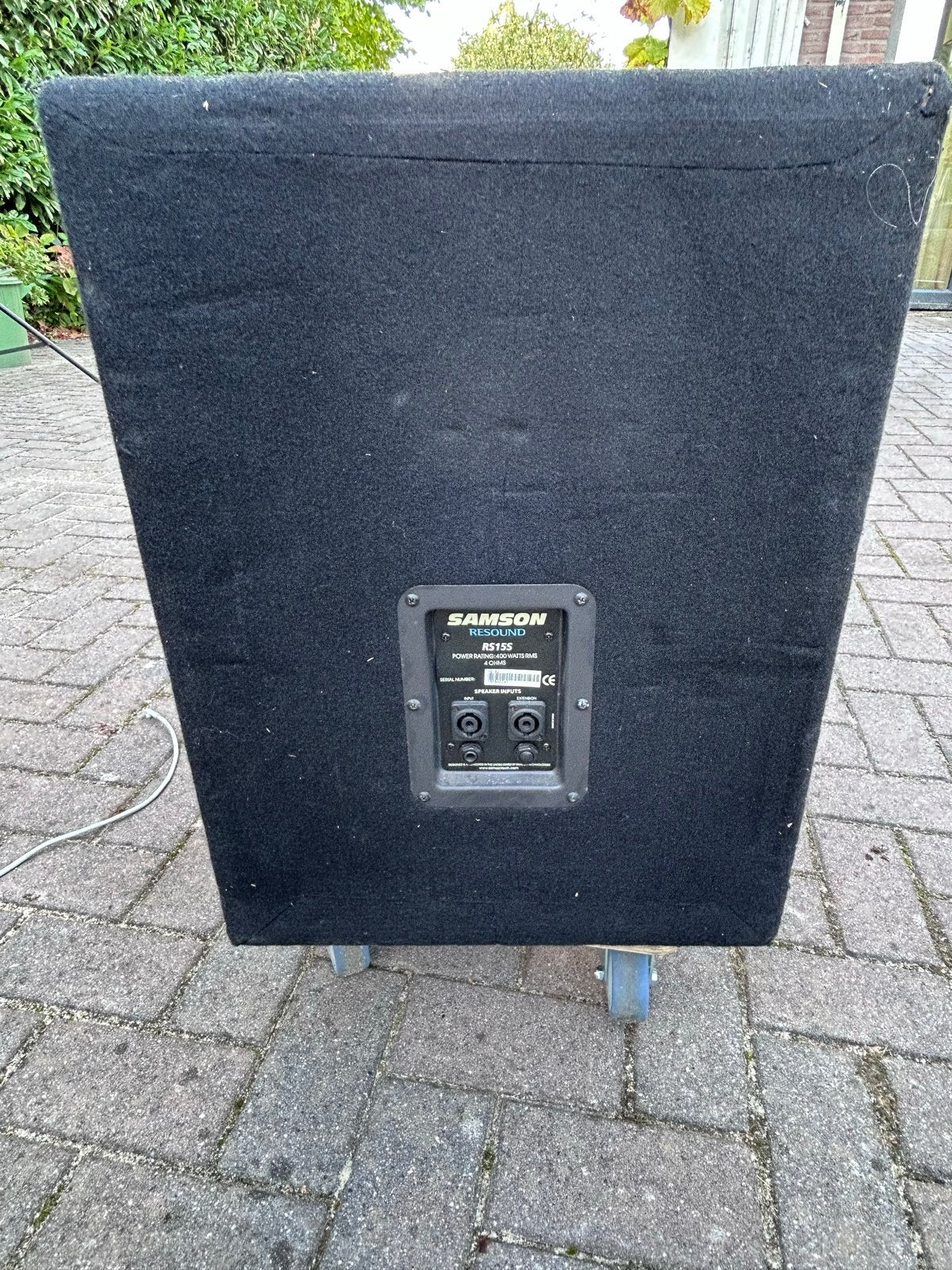 Samson Resound RS15S Subwoofer - Oerdegelijk en Krachtig, Gebruikt, Subwoofer, Ophalen of Verzenden, 150 watt of meer