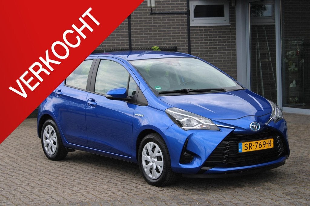 Toyota Yaris 1.5 Hybrid Energy Camera/Navi/Cruise, Gebruikt, Euro 6, 4 cilinders, Blauw