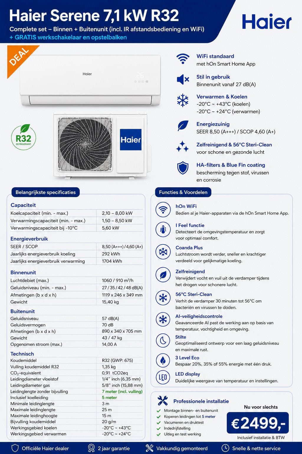 Foto 5 van Airco Installatie, Service, Reparatie, Onderhoud & Reiniging