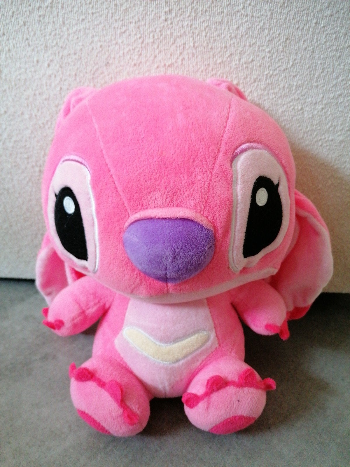 Angel knuffel van Lilo & Stitch - Roze, Middelgroot, Ophalen, Gebruikt, Overige merken, Disney