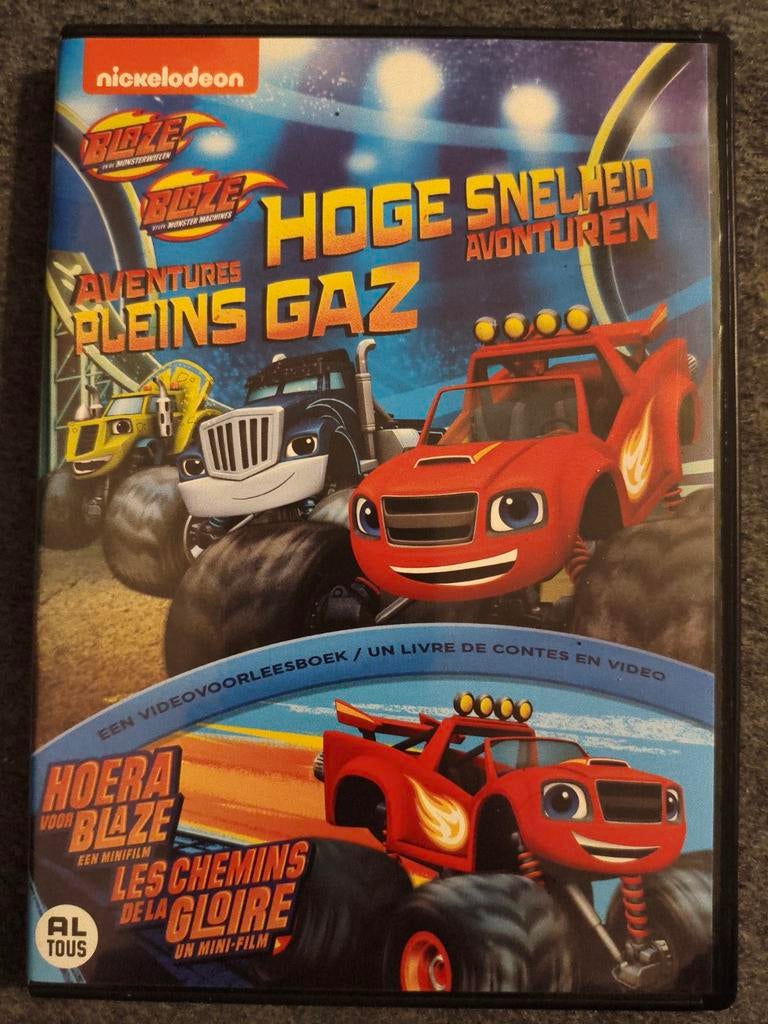 Blaze en de Monsterwielen: Hoge Snelheid Avonturen DVD, Ophalen of Verzenden