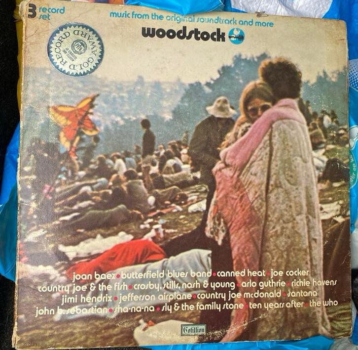 3 lp woodstock u.s.e.  persing, Ophalen of Verzenden, Zo goed als nieuw