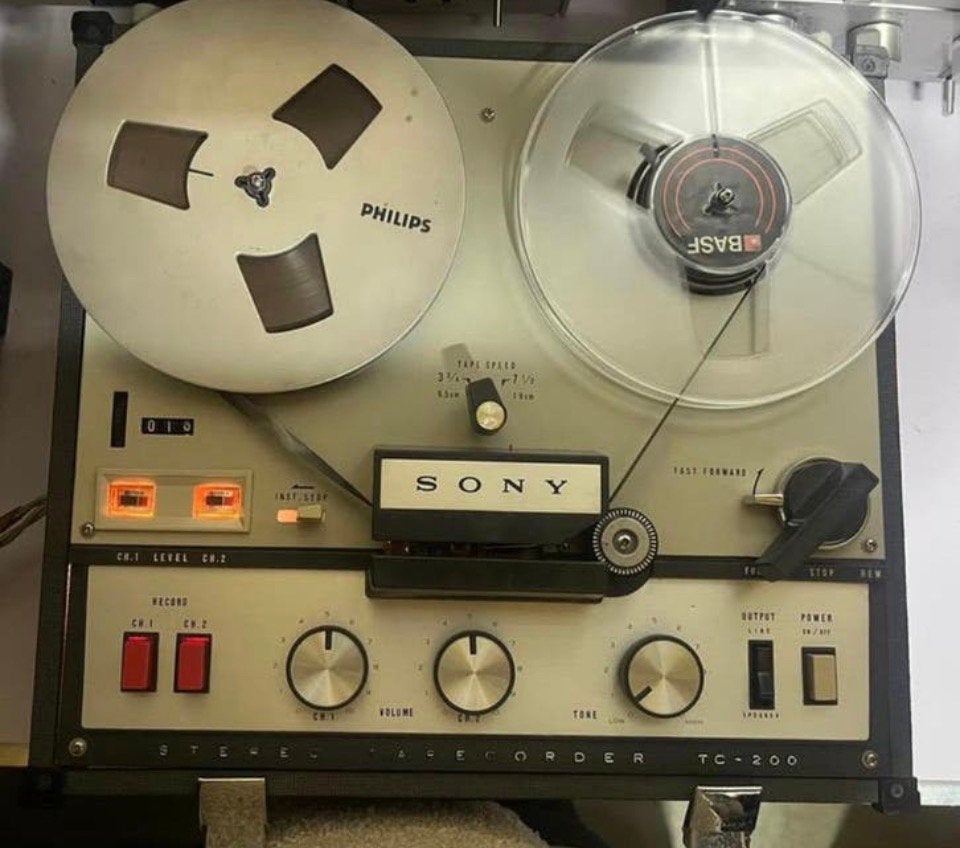 Sony TC-200 bandrecorder, Audio, Tv en Foto, Bandrecorders, Ophalen of Verzenden, Bandrecorder