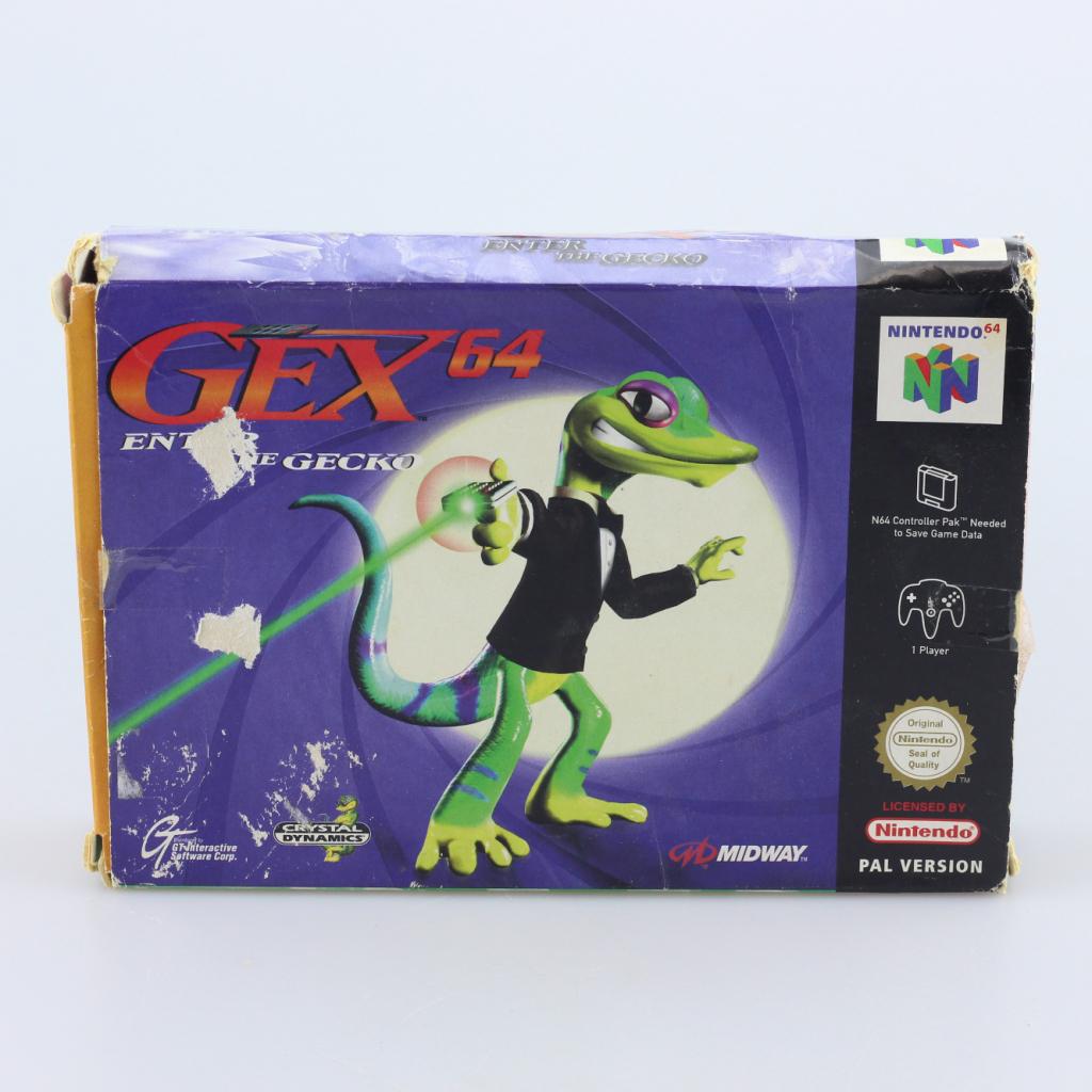 Nintendo 64 Game: Gex 64, Spelcomputers en Games, Spelcomputers | Nintendo 64, Nintendo, Zo goed als nieuw, Support@nintendo.com