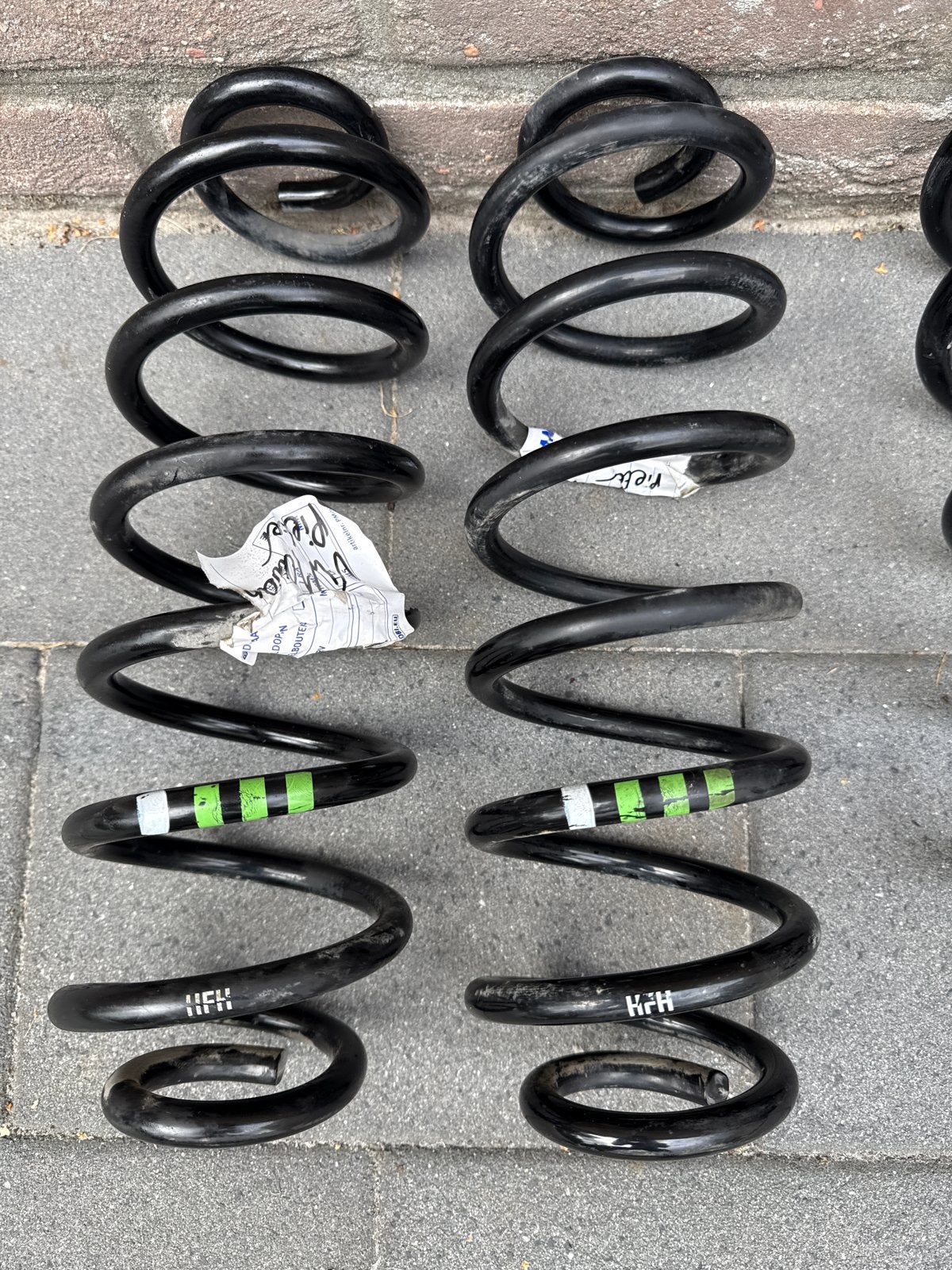 VW Touran Achterveren - Set van 4, Ophalen, Gebruikt, Volkswagen