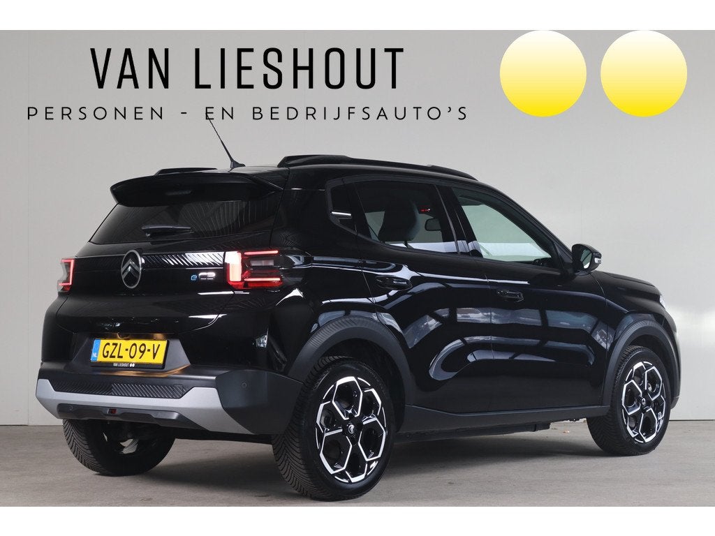Citroën ë-C3 Max 113pk 44 kWh - NL- Auto! Camera I Apple I, Auto's, Gebruikt, 322 km, Leder en Stof, 21 min