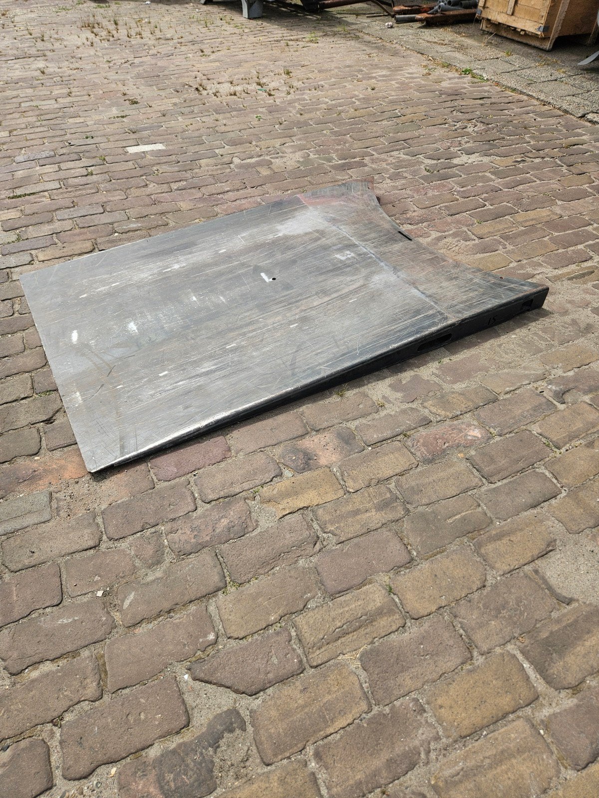 oprijplaat palletwikkelaar staal, Ophalen, ., ., .