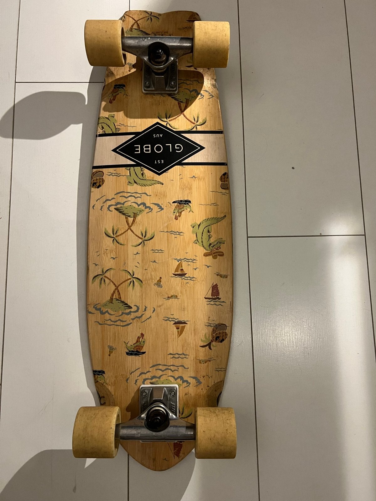 Globe Cruiserboard, Ophalen, Gebruikt, Skateboard