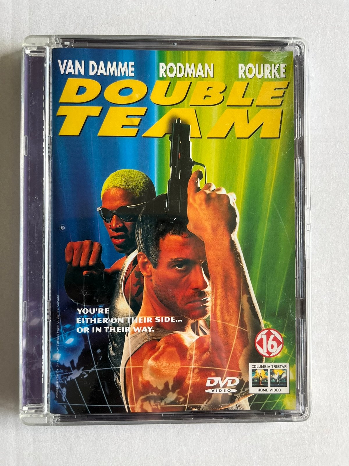 Double Team DVD - Van Damme & Rodman, Vanaf 16 jaar, Nederlands, Actiethriller, Ophalen of Verzenden