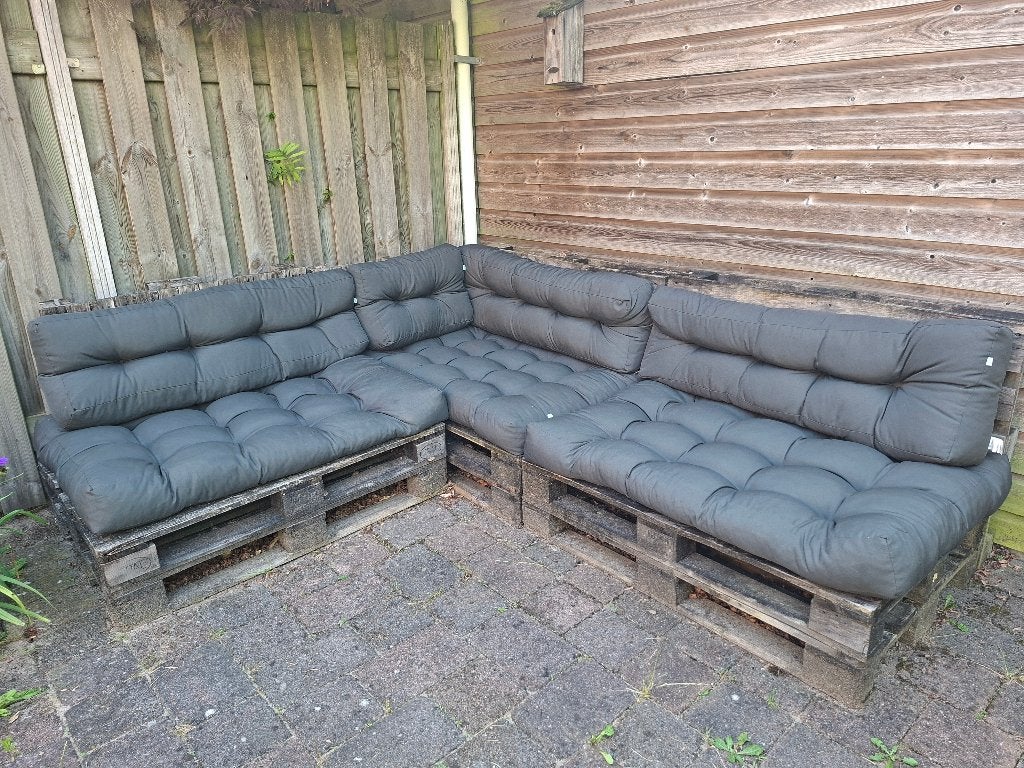 Palletkussens, Ophalen, Gebruikt