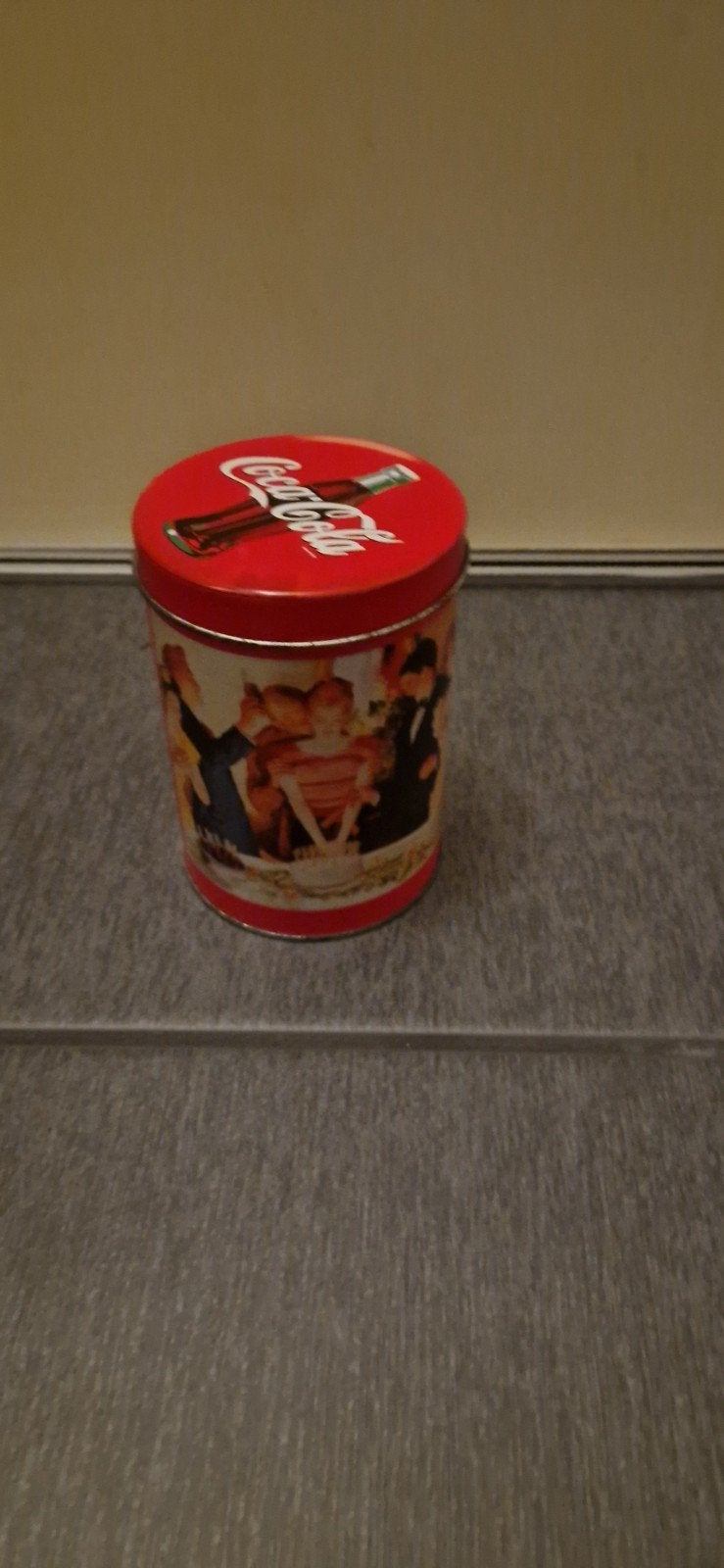 Vintage Coca-Cola Blik - Ideaal voor Koekjes of Thee, Ophalen