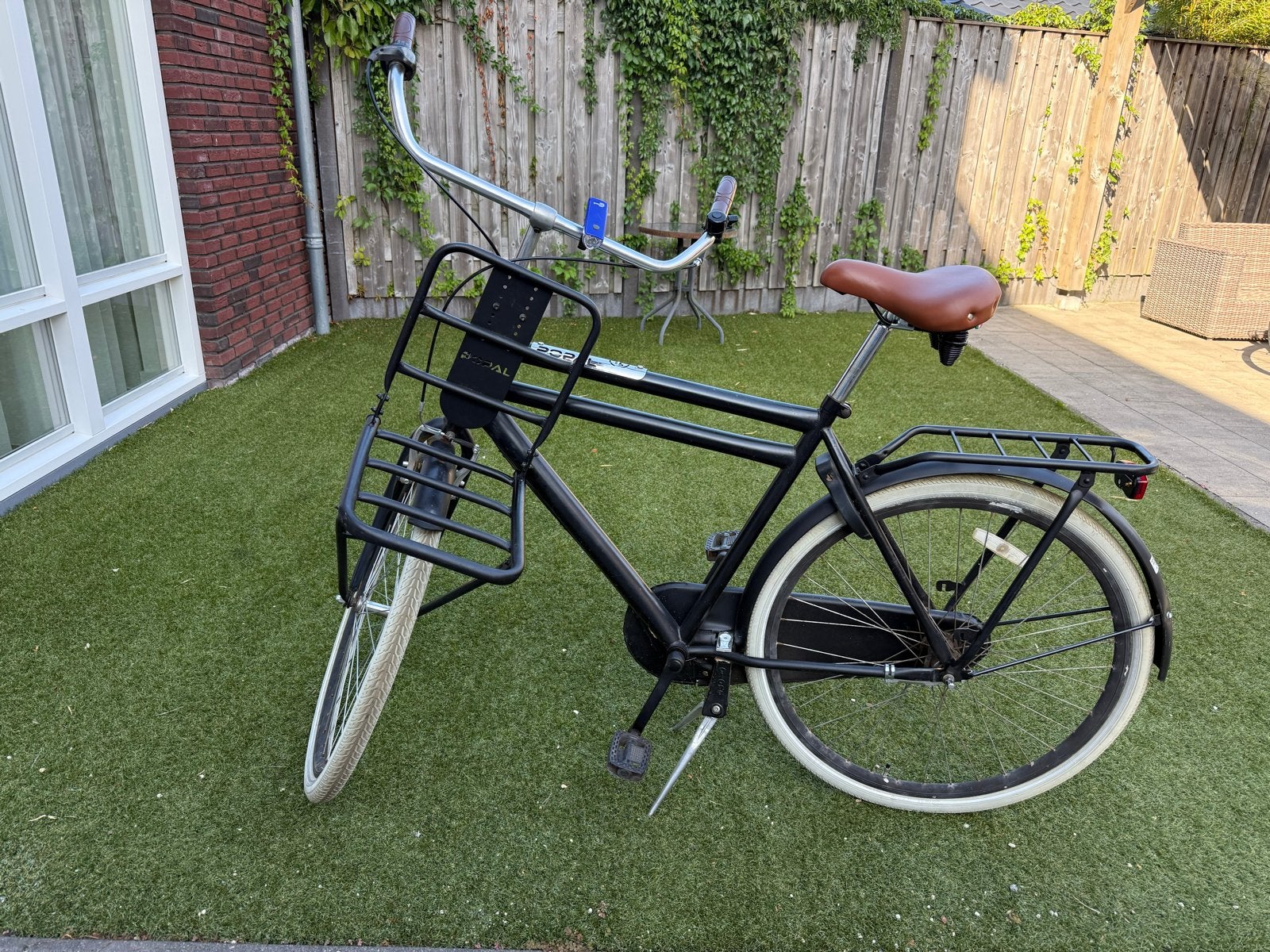 Popal fiets met voordrager en terugtraprem - 28 inch, Ophalen of Verzenden, Gebruikt, Overige merken, Versnellingen