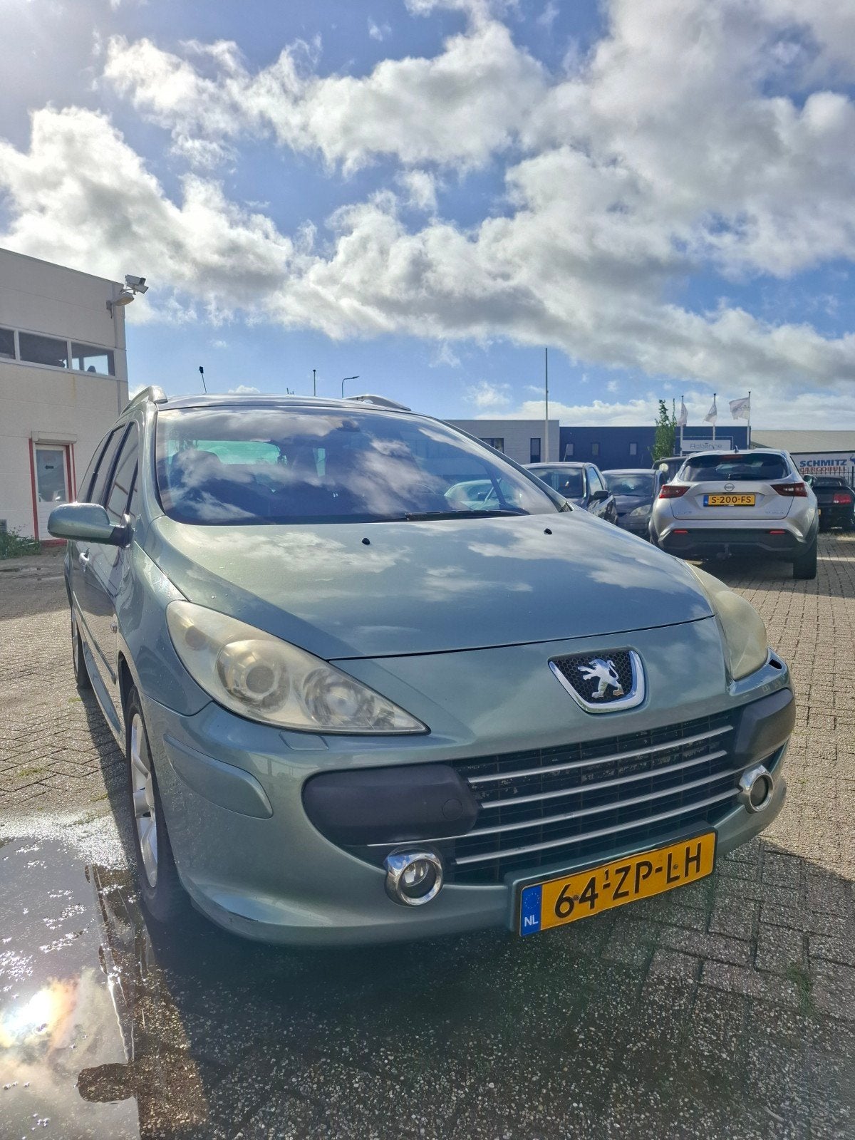 Peugeot 307 1.6 HDI 80KW SW 2007 Groen, Voorwielaandrijving, 745 kg, 4 cilinders, 7 stoelen