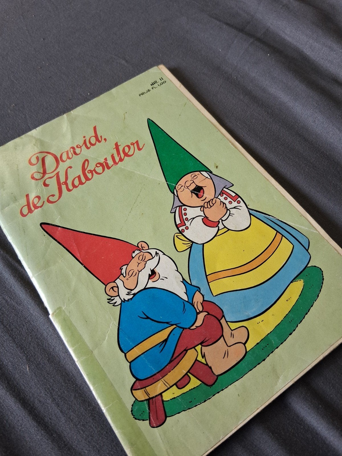 David de Kabouter - Nr. 11 - Vintage kinderboek, Ophalen of Verzenden, Gelezen, Onbekend