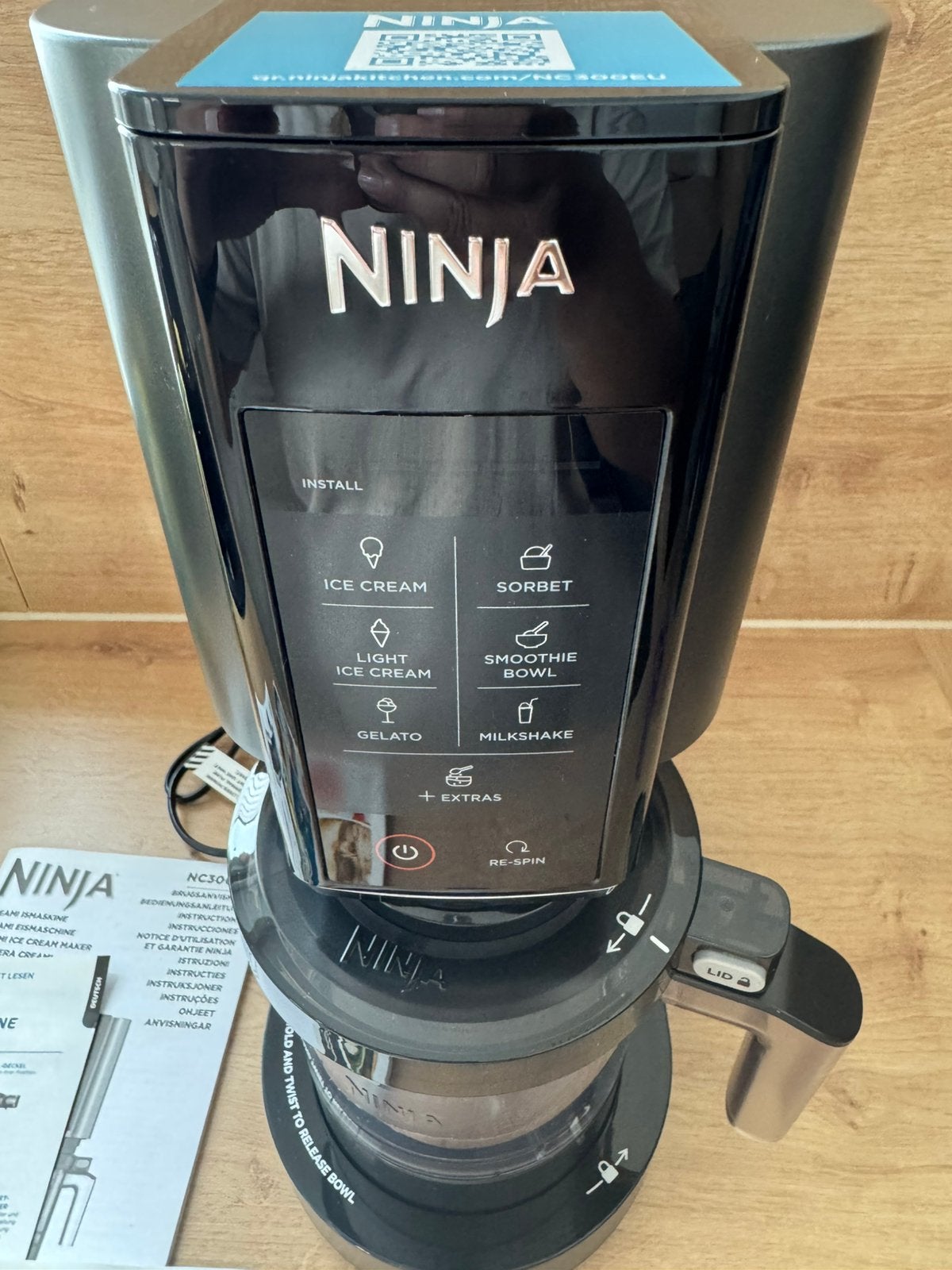NINJA CREAMI ICE CREAM MAKER kleur: zwart/grijs, Ophalen, Nieuw