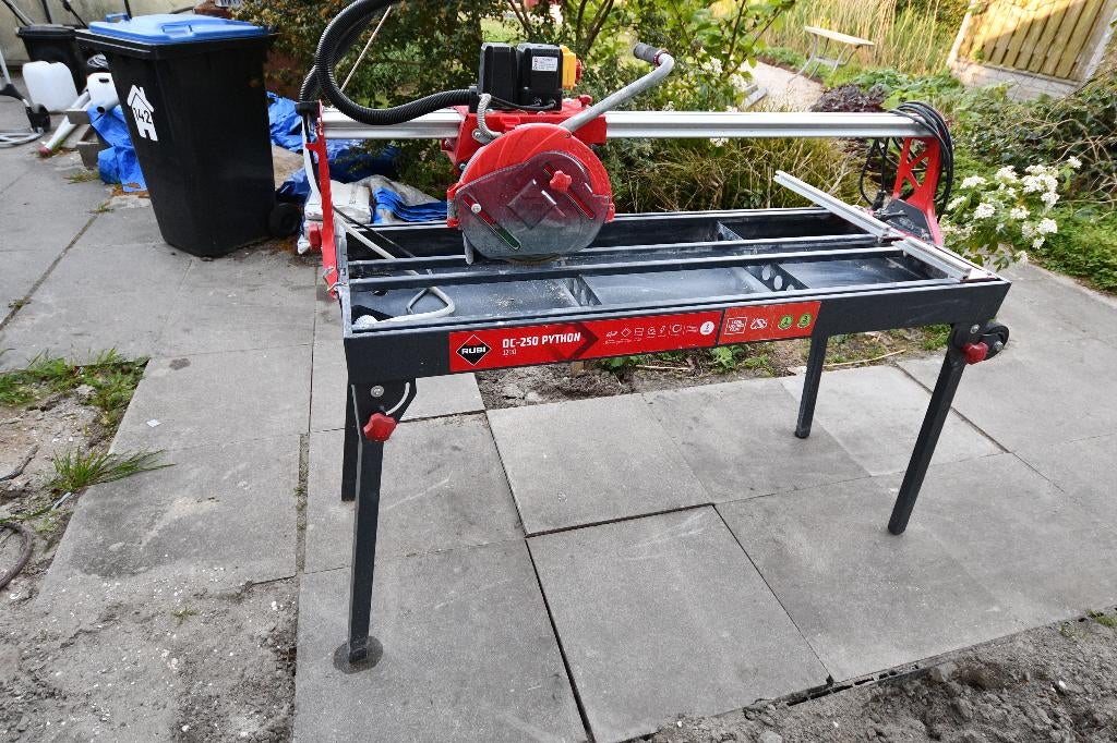 tegelzaag, Doe-het-zelf en Verbouw, Gereedschap | Zaagmachines, Ophalen, Minder dan 30 mm, Overige typen, 600 tot 1200 watt