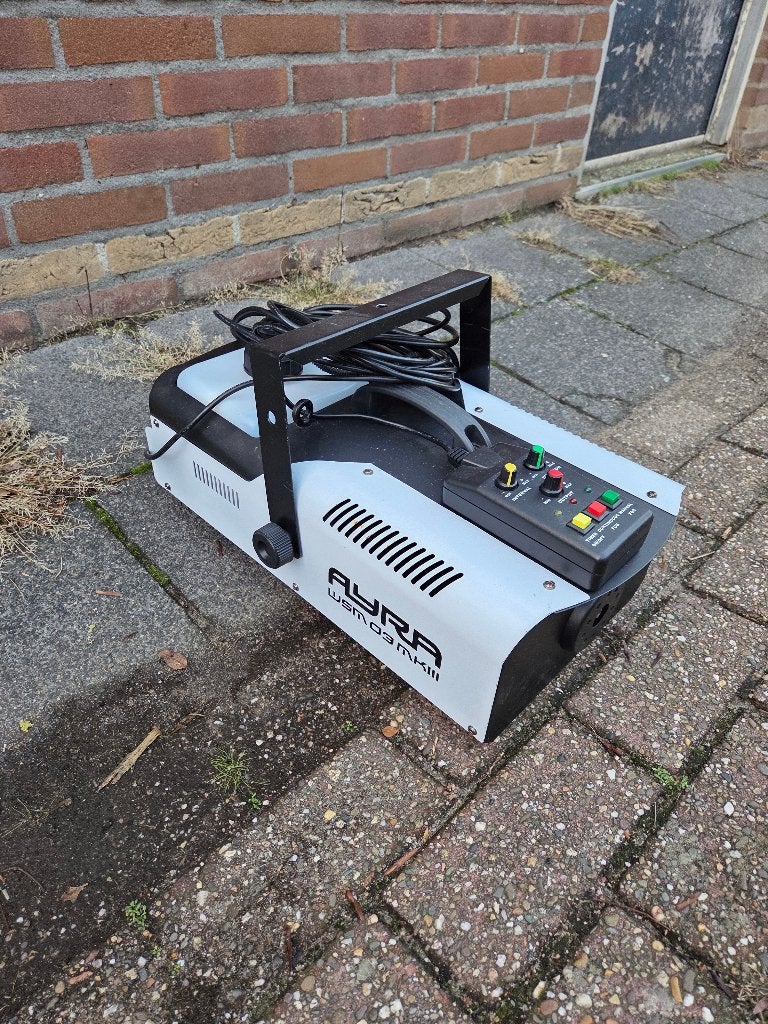 Ayra WSM03 MKIII 1500 Watt DMX Rookmachine , Ophalen, Gebruikt