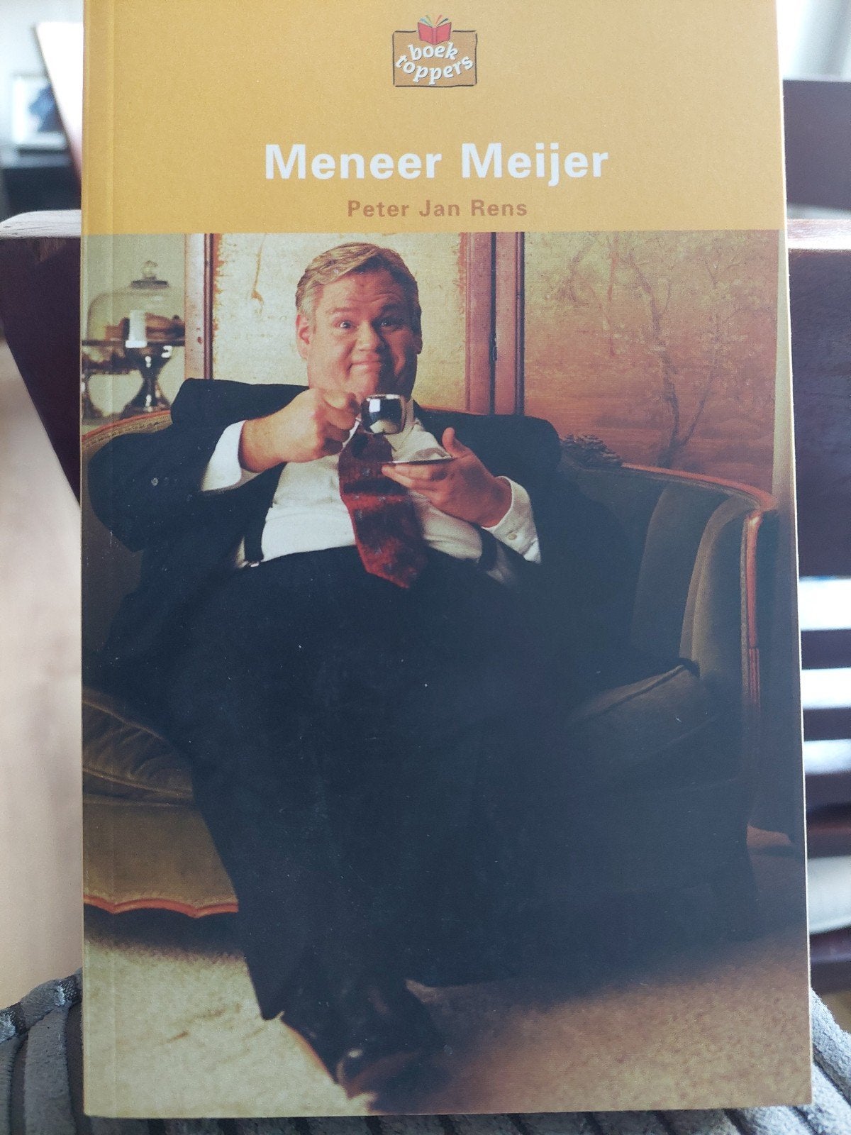 Meneer Meijer - Peter Jan Rens (Boektoppers), Gelezen, Ophalen of Verzenden, Nederland, Peter Jan Rens