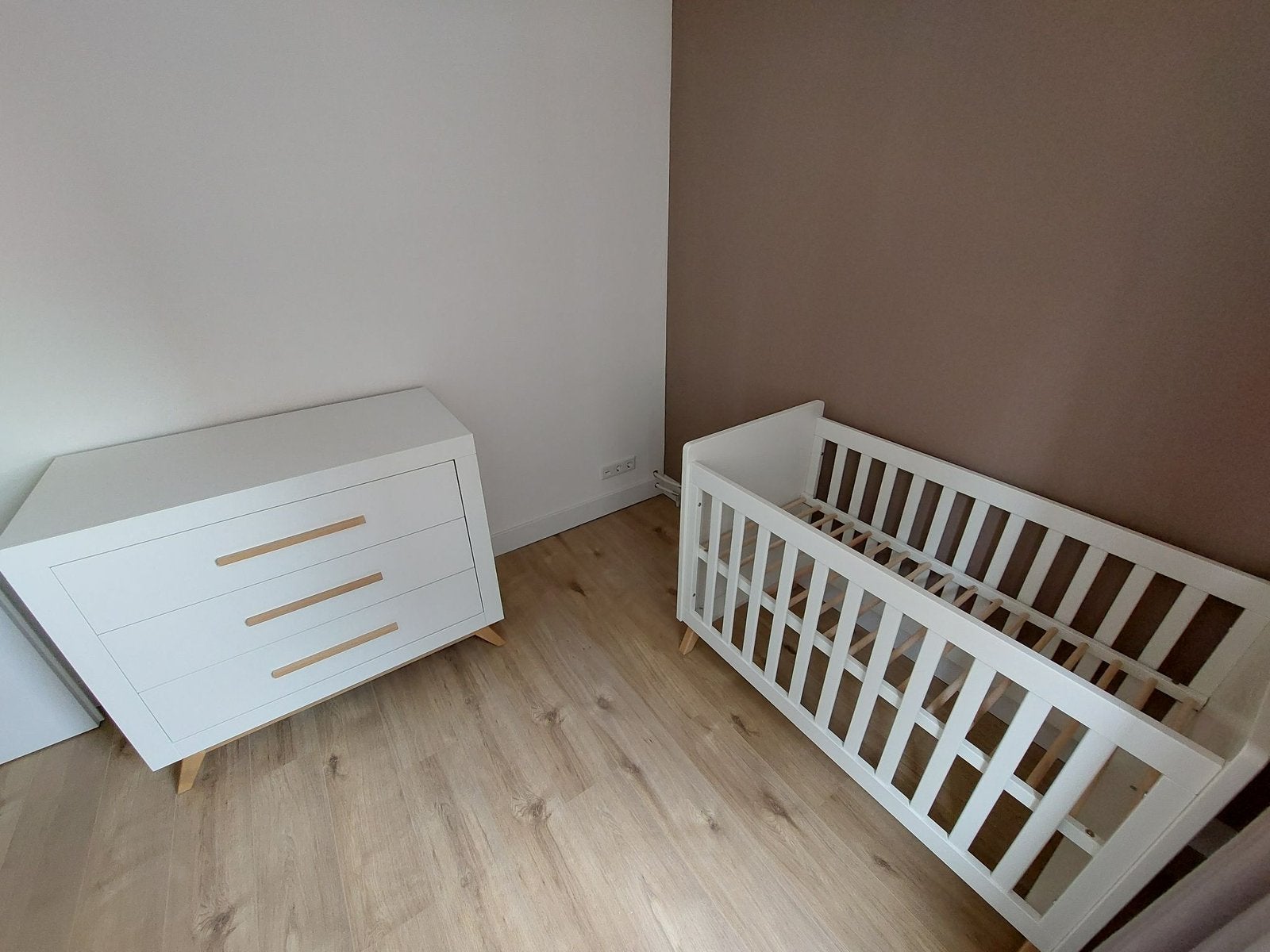 Bopita ledikant en commode scandinavisch, Ophalen, Zo goed als nieuw, Jongetje of Meisje