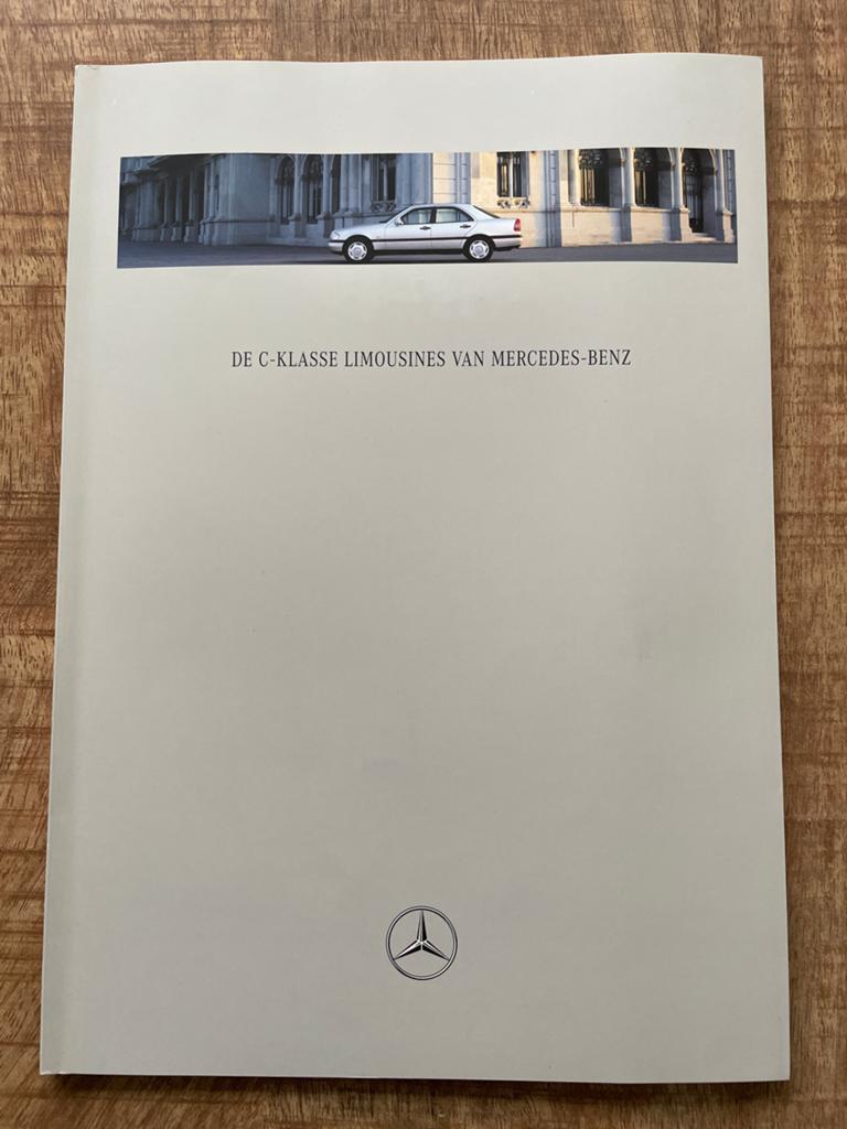 Mercedes-Benz C-Klasse Limousines Brochure 1996, Ophalen of Verzenden, Zo goed als nieuw, Mercedes