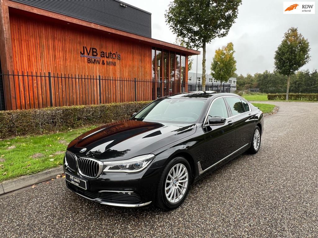 BMW 7-serie 730Ld incl. BTW, export! High Executive, Adaptive Cruise Control, Achterwielaandrijving, Gebruikt, Zwart