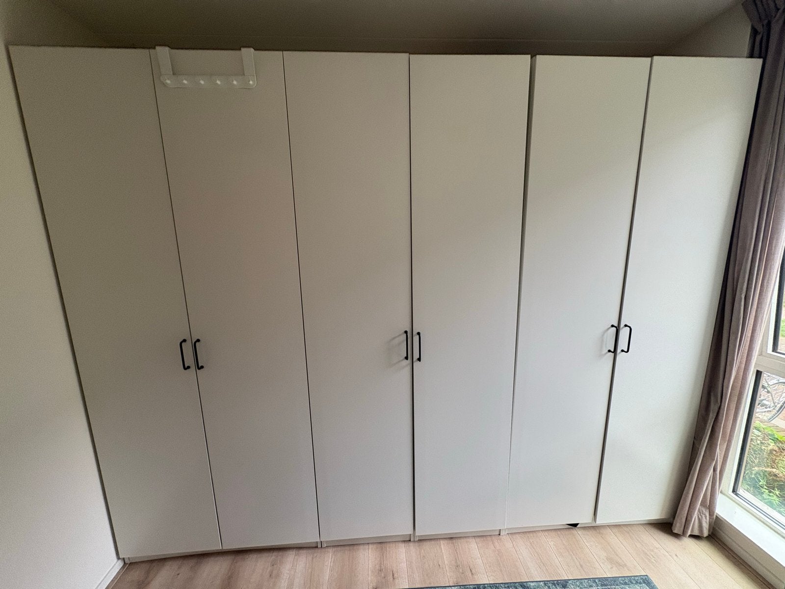 IKEA PAX Kledingkast - Wit, zo goed als nieuw, Huis en Inrichting, Ophalen, 200 cm of meer, 200 cm of meer, Overige houtsoorten