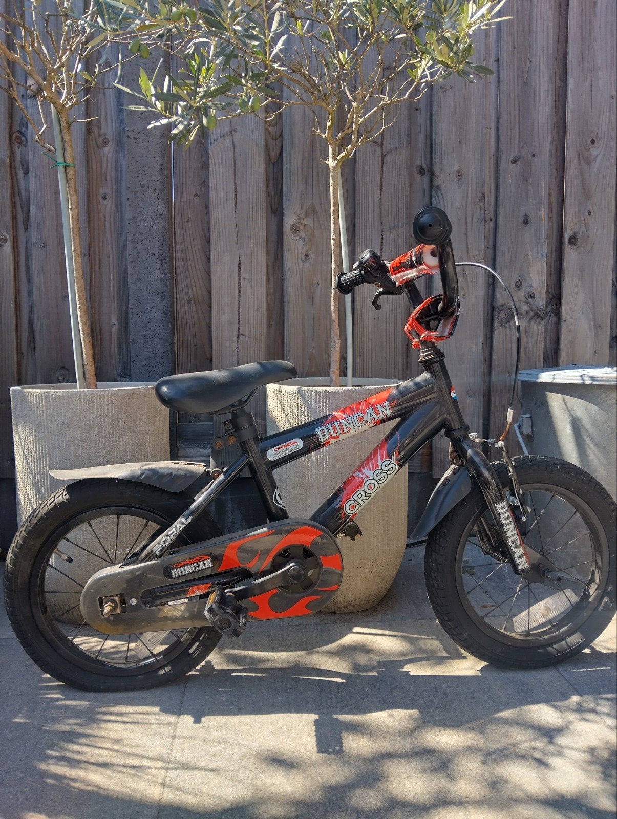 Popal Duncan Cross BMX kinderfiets 14 inch, Fietsen en Brommers, Ophalen, Gebruikt, Minder dan 16 inch, Popal