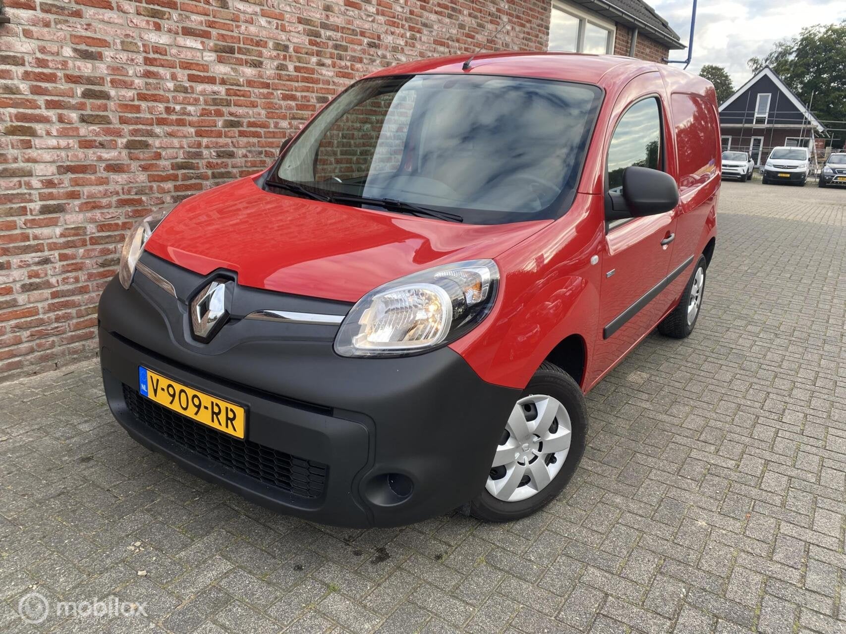 Renault Kangoo Express Z.E. (ex Accu), Auto's, Stof, Gebruikt, Zwart, Origineel Nederlands