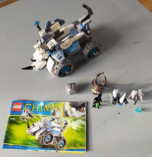 Lego Chima Rogon's Rock Flinger 70131, Ophalen of Verzenden, Zo goed als nieuw, Complete set, Lego