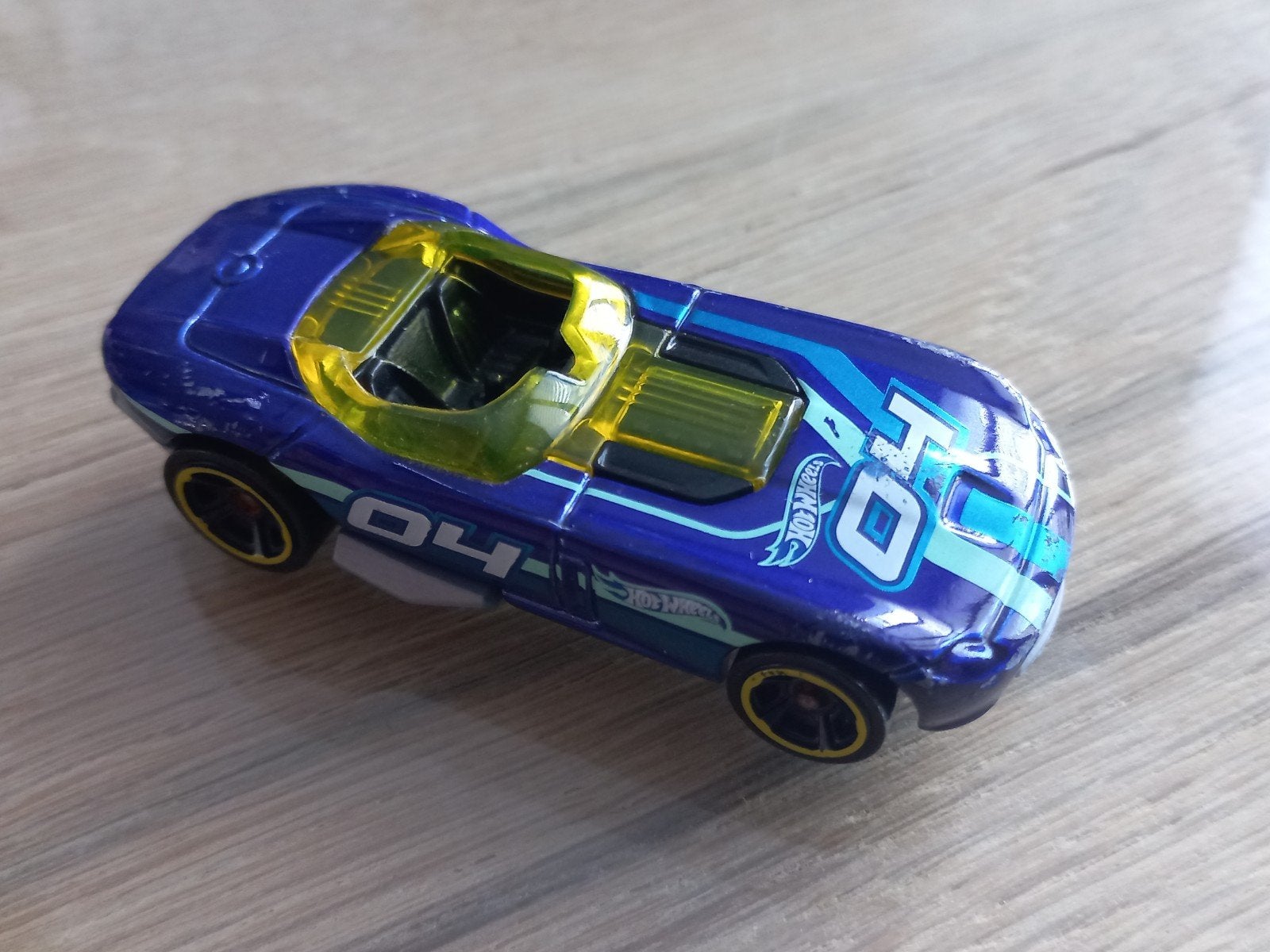 blauwe Hot Wheels RRroadster #04 die-cast speelgoedauto.Bela, Ophalen of Verzenden, Nieuw, Auto